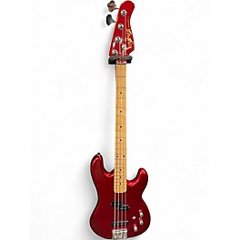 Used Kramer Striker Candy Apple Red Electric Bass Guitar