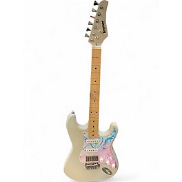 Used Kramer VT 211S WHITE Solid Body Electric Guitar