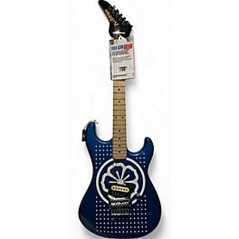Used Kramer baretta White Lotus Custom Blue/white Solid Body Electric Guitar