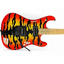 Used Kramer pacer ltd tiger finish Yellow Tiger Solid Body Electric Guitar