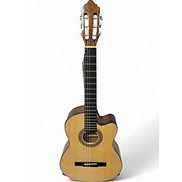 Used Kremona FIESTA F65CW Natural Classical Acoustic Electric Guitar