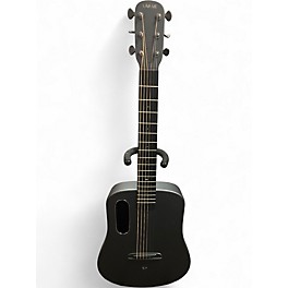 Used LAVA MUSIC LAVA ME Air Carbon Fiber 36" Acoustic-Electric Guitar Black Acoustic Guitar