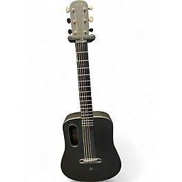 Used LAVA MUSIC ME Air Carbon Fiber 36" Black Acoustic Electric Guitar