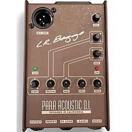 Used LR Baggs Para Acoustic DI Direct Box Pre With EQ Direct Box