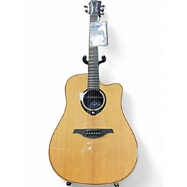 Used Lag Guitars THV30DCE Natural Acoustic Electric Guitar