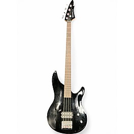 Used Laguna LB224 Black Electric Bass Guitar