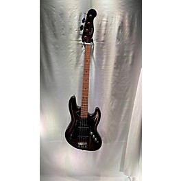 Used Used Lecompte Jss Black With Pinstripe Electric Bass Guitar