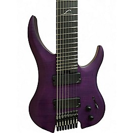 Used Legator Ghost Performance 8 Multi Scale Purple Solid Body Electric Guitar