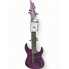 Used Legator N8FP QUILTED PURPLE Solid Body Electric Guitar