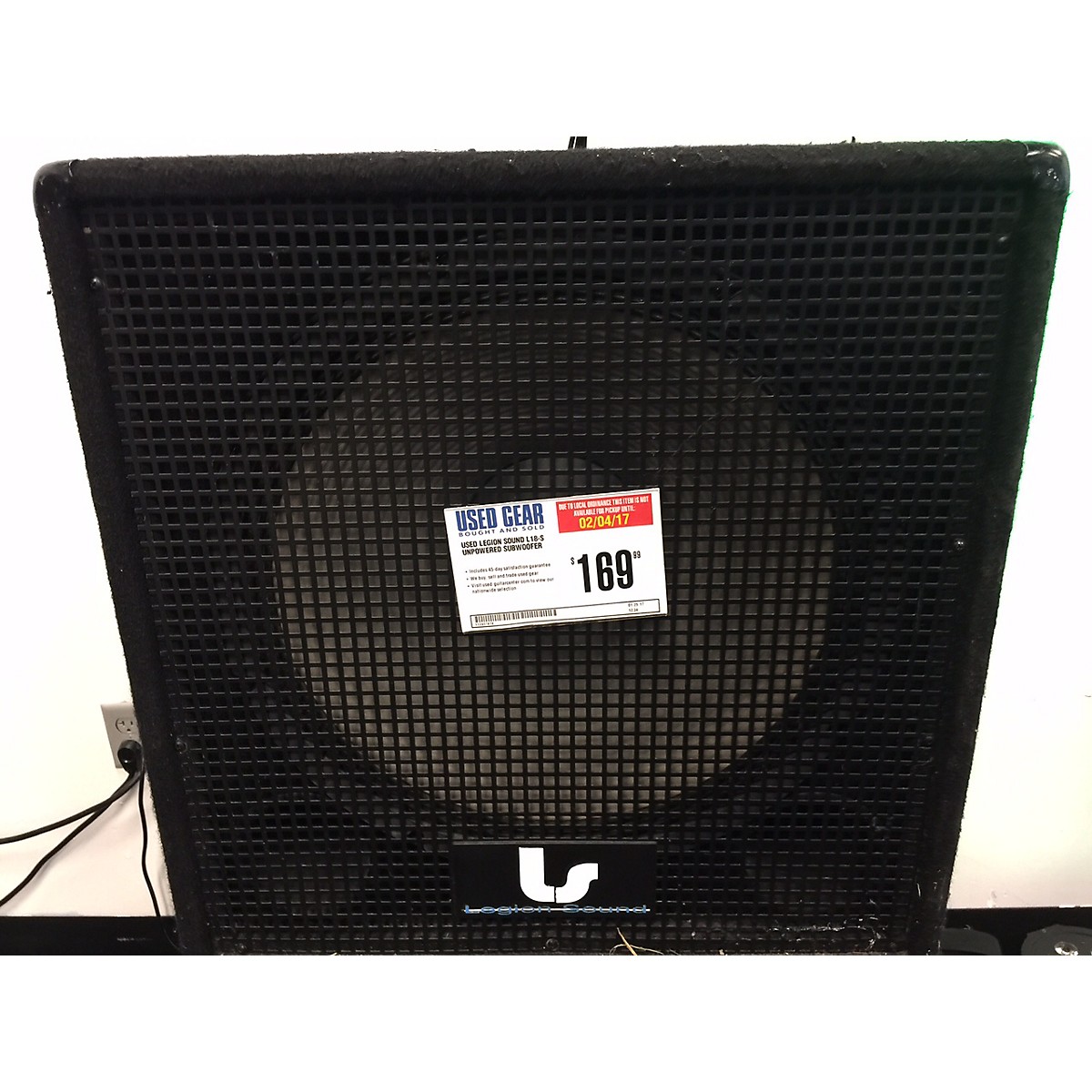used studio subwoofer