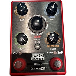 Used Line 6 Pocket Pod Express Amp Modeler Effect Processor