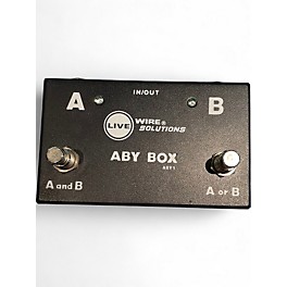 Used Livewire ABY1 Switcher Pedal