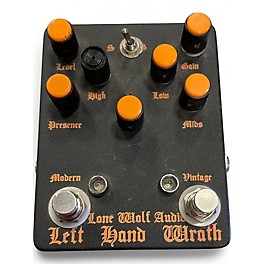 Used Lone Wolf Audio left hand wrath Effect Pedal