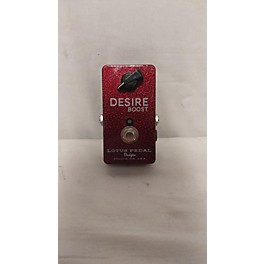 Used Used Lotus PEDAL DESIGNS DESIRE BOOST Effect Pedal