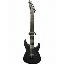 Used Ltd BLACK METAL Satin Black Solid Body Electric Guitar