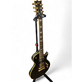 Used Ltd Deluxe EC-1000 Black Solid Body Electric Guitar