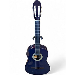 Used Lucero LC100 Blue Sapphire Classical Acoustic Guitar