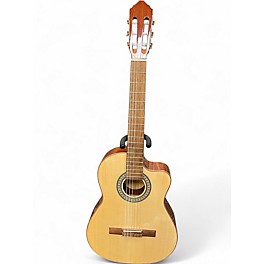 Used Lucero LC150SCE Natural Classical Acoustic Electric Guitar