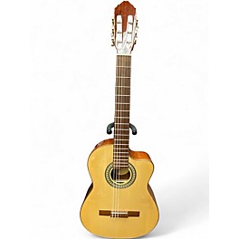 Used Lucero LC150SCE Natural Classical Acoustic Electric Guitar