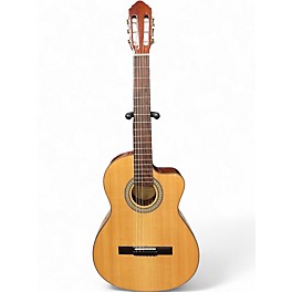 Used Lucero LC150SCE Natural Classical Acoustic Guitar