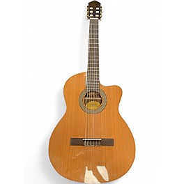 Used Lucero LC235SCE Antique Natural Classical Acoustic Electric Guitar