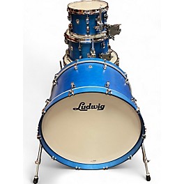 Used Ludwig 4 Piece NEUSONIC Blue Drum Kit