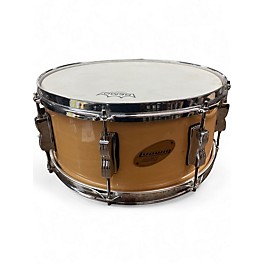 Used Ludwig 6.5X14 Accent CS Snare Natural Drum