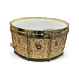 Used Ludwig 6.5X14 Anderson Paak "PeeWee Snare" Paisley Drum