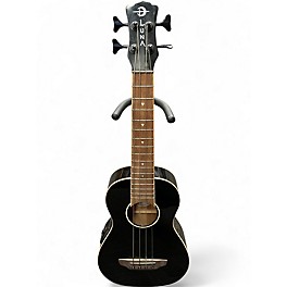 Used Luna UKE BASS CBK BLACK Ukulele