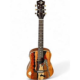 Used Luna VISTA STALLION TROPICAL WOOD Acoustic Guitar