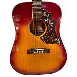 Used Lyle 680L 2 Tone Sunburst Acoustic Guitar
