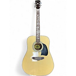 Used Lyon By Washburn LG22 DREADNAUGHT Natural Acoustic Guitar
