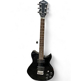 Used Lyon By Washburn LI15 Black Solid Body Electric Guitar