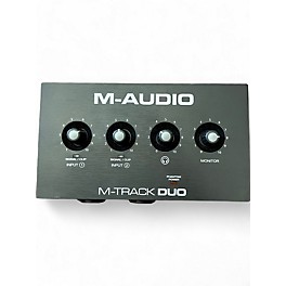 Used M-Audio M Track Duo Audio Interface