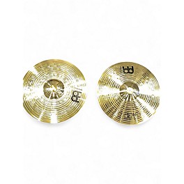 Used MEINL 13in HCS Hi Hat Pair Cymbal
