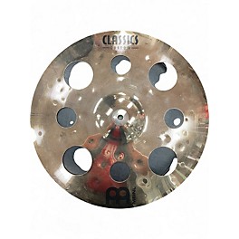 Used MEINL 16in Classic Custom Trash Crash Brilliant Cymbal