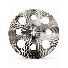 Used MEINL 16in HCS Bronze Trash Crash Cymbal