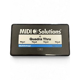 Used MIDI Solutions Quadra Thru MIDI Audio Converter