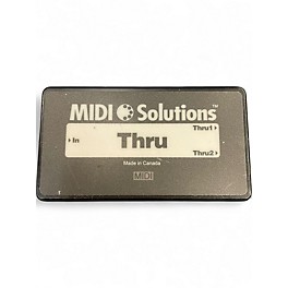 Used MIDI Solutions THRU MIDI Utility