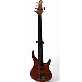 Used MTD Kingston 5 String Fretless Mahogany Electric Bass Guitar