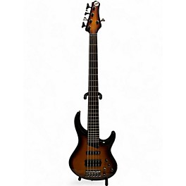 Used MTD Kingston 5 String Tobacco Burst Electric Bass Guitar