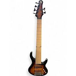 Used MTD Kingston KZ 6 String Tobacco Sunburst Electric Bass Guitar