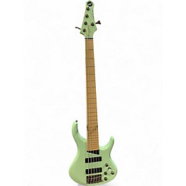 Used MTD Kingston Z 5 String Seafoam Green Electric Bass Guitar