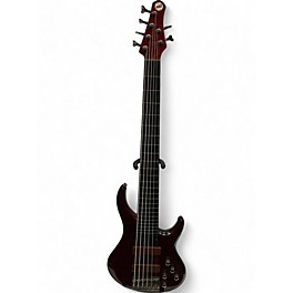 Used MTD Kingston Z6 Red Electric Bass Guitar
