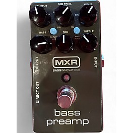 Used MXR BASS PREAMP Pedal