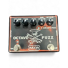 Used MXR SLASH OCTAVE FUZZ Effect Pedal