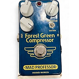 Used Mad Professor Forest Green Compressor Hand Wired Effect Pedal