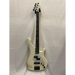 Used Used Manne Glenn Hughes Signature SoulMover Active White Electric Bass Guitar