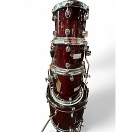 Used Mapex 4 Piece Saturn IV Studioease Dark Cherry Drum Kit