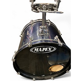 Used Mapex 4 Piece Voyager Blue Drum Kit